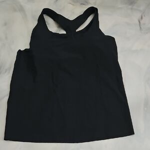 Athleta Black Performance Tank With Bra